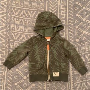 Carter’s Palm Leaf Infant Hoodie - 9 months